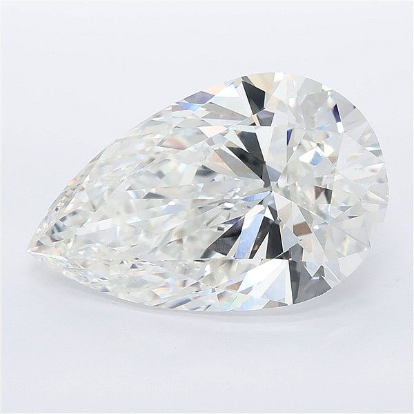 13.08ct Pear E VVS2 Lab-Grown Diamond