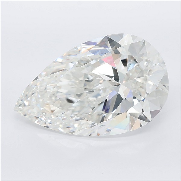 12.13ct Pear F VVS2 Lab-Grown Diamond