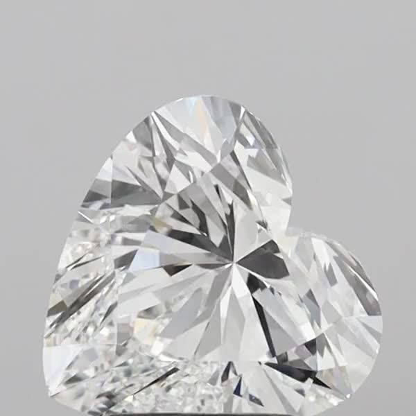 2.5ct Heart D VVS2 Lab-Grown Diamond