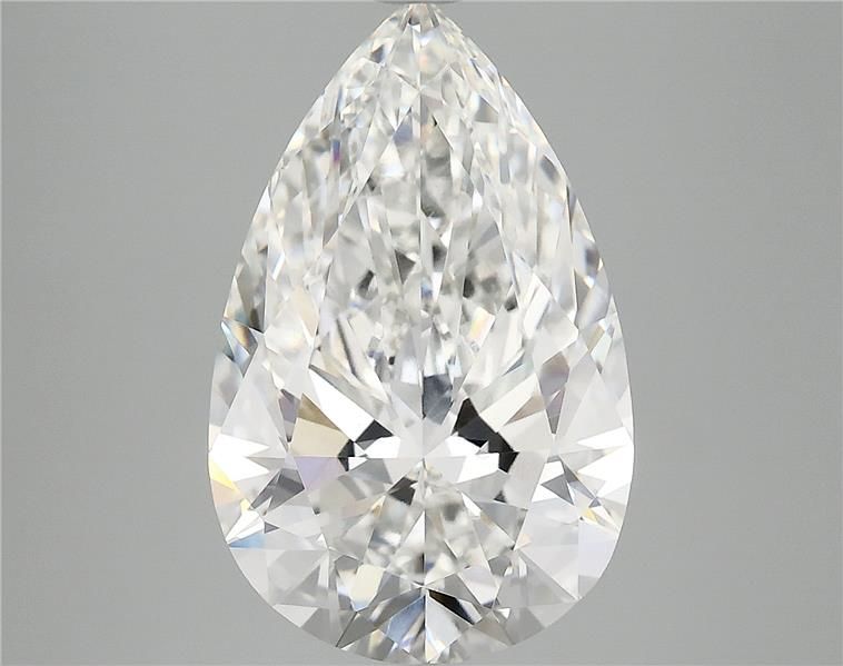 5.54ct Pear F VVS2 Lab-Grown Diamond