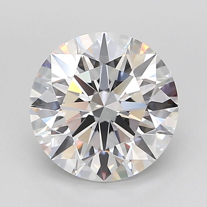 3.28ct Round D VVS1 Lab-Grown Diamond