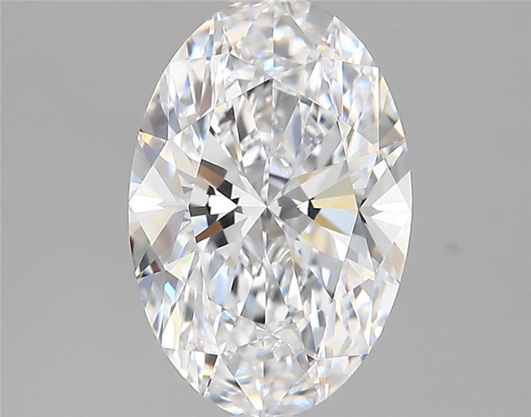 3.04ct Oval D FL Lab-Grown Diamond