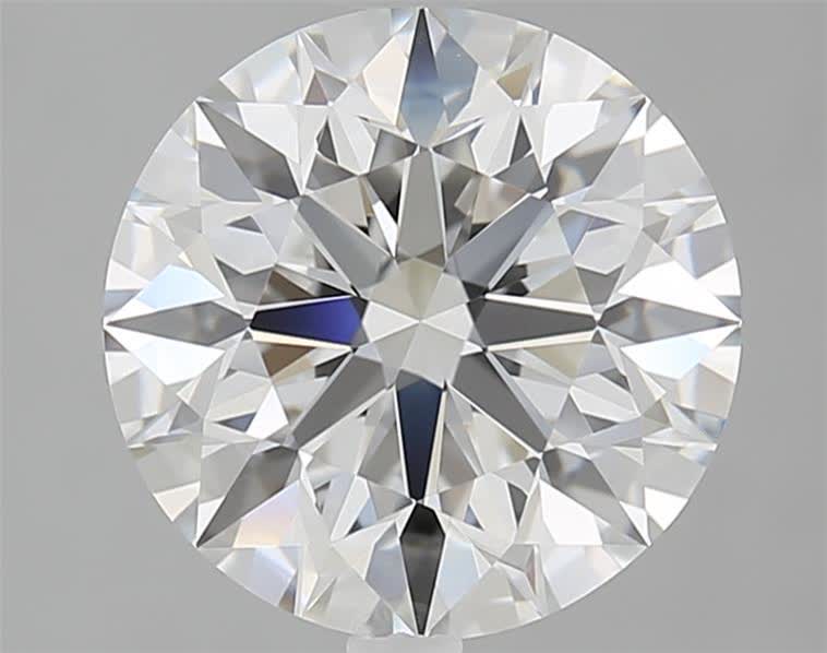 2.5ct Round D VVS2 Lab-Grown Diamond
