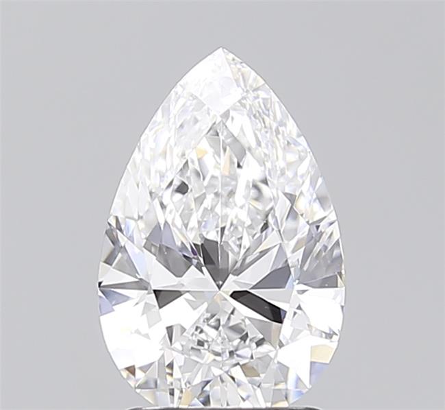 1.6ct Pear D VVS2 Lab-Grown Diamond