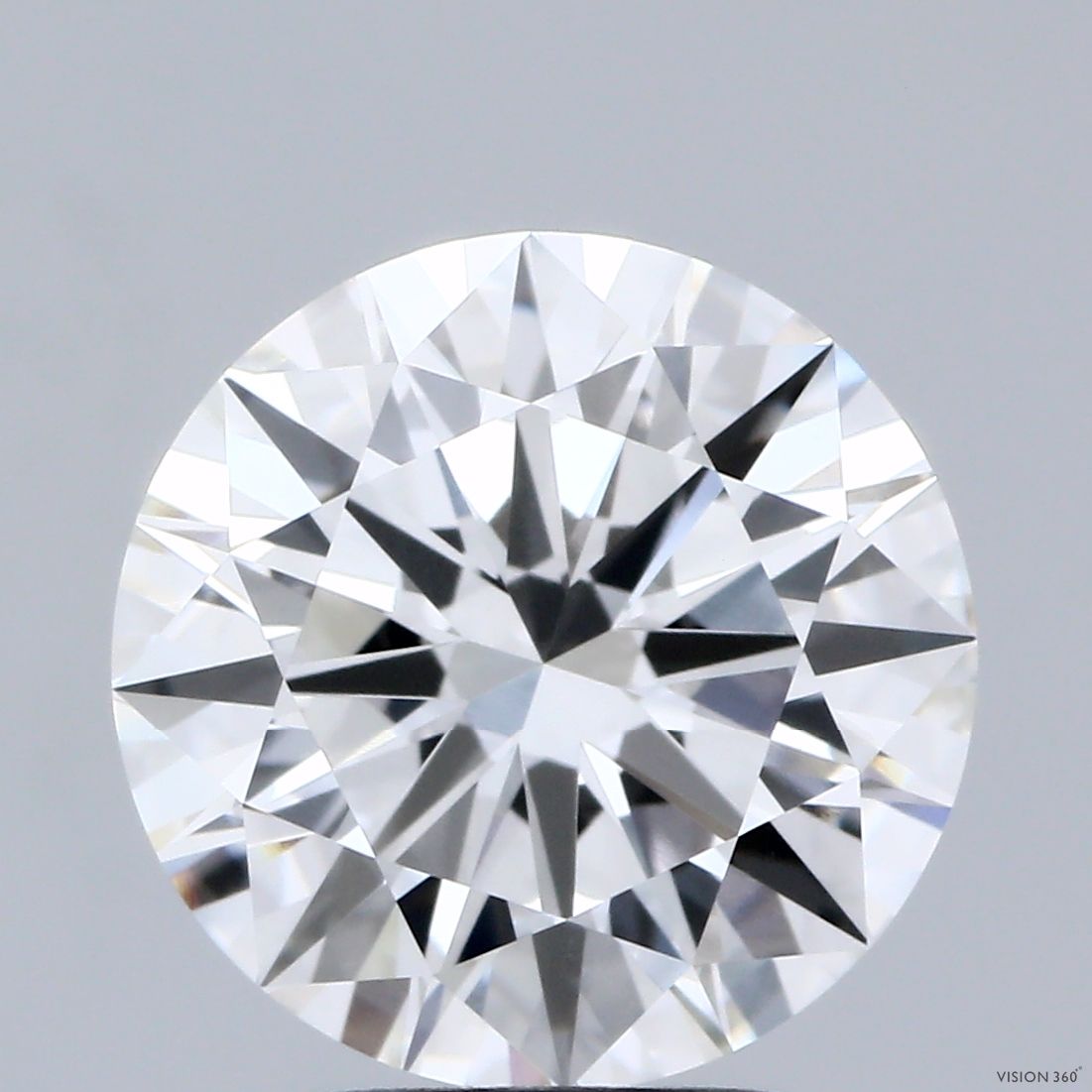 4.02ct Round F VVS2 Lab-Grown Diamond
