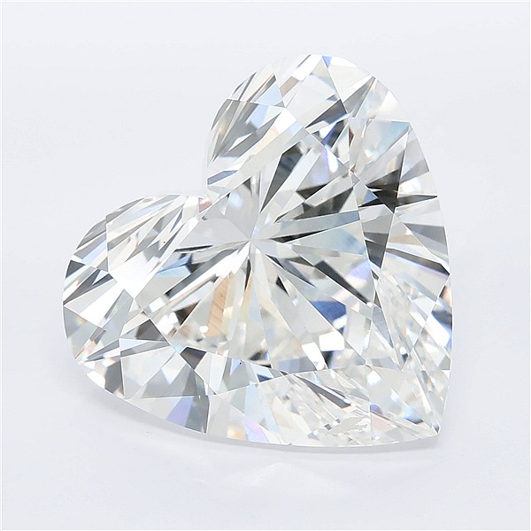 13.09 Carat HEART Shape E Colour VVS2 Clarity  Cut - White Lab Diamond - 1891681