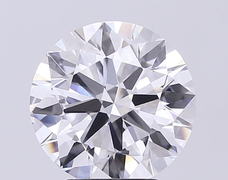4.03ct Round D VVS2 Lab-Grown Diamond