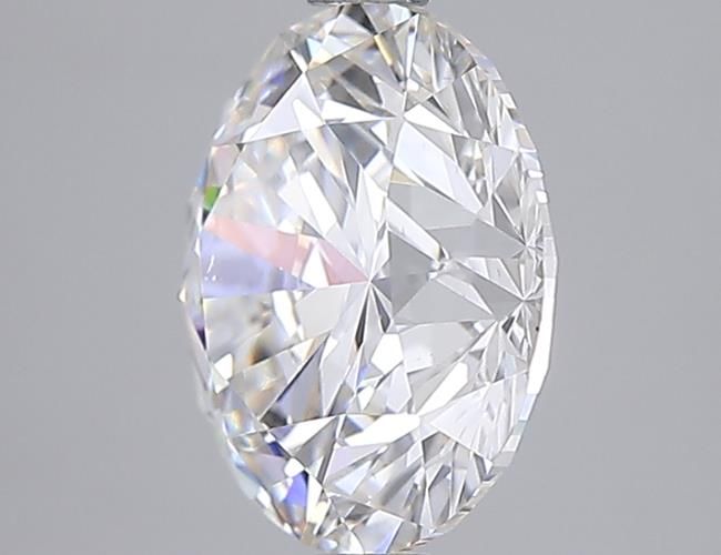 3.3ct Round F VS1 Lab-Grown Diamond