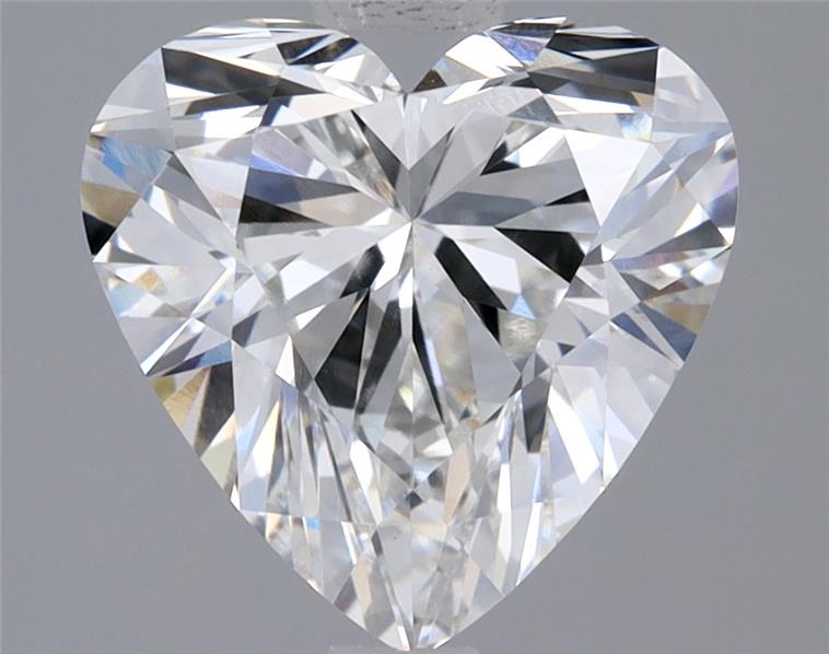 2ct Heart F VVS2 Lab-Grown Diamond
