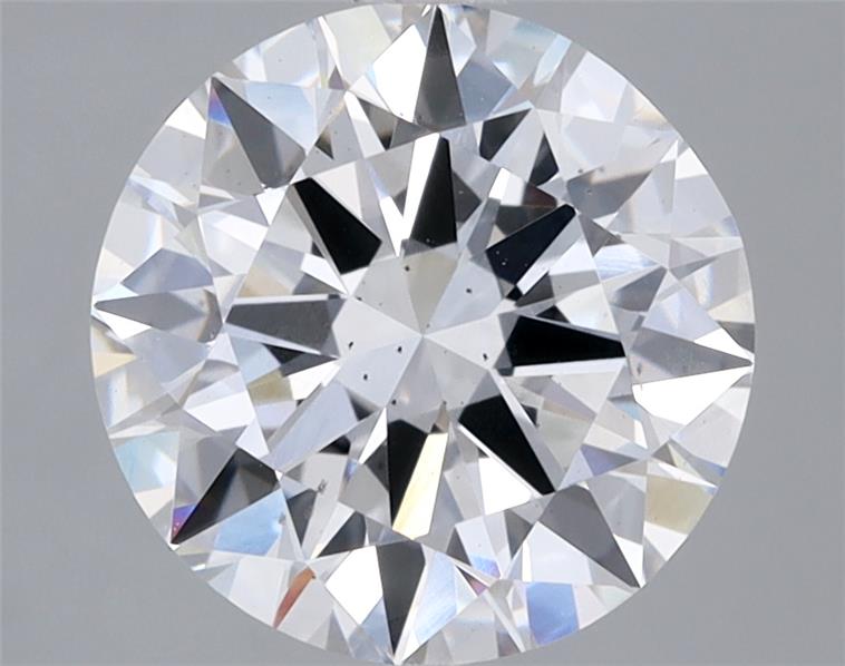 3ct Round D SI1 Lab-Grown Diamond