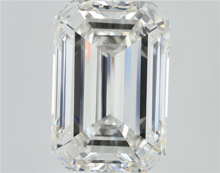 18.21 Carat EMERALD Shape G Colour VS1 Clarity  Cut - White Lab Diamond - 2681211
