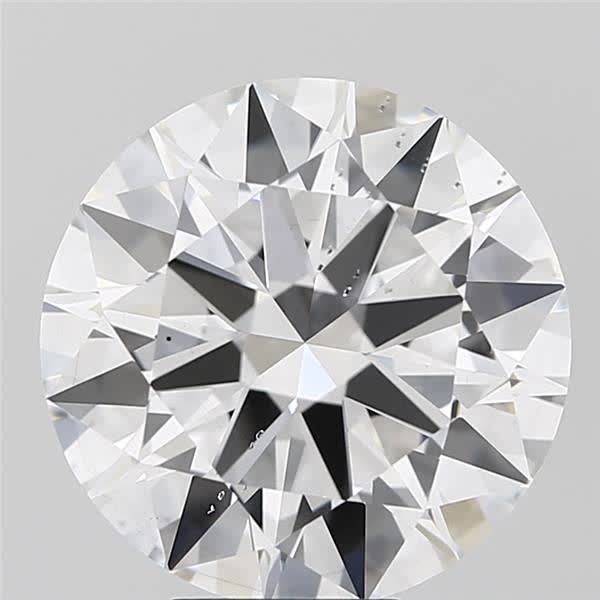 7.09ct Round E SI1 Lab-Grown Diamond