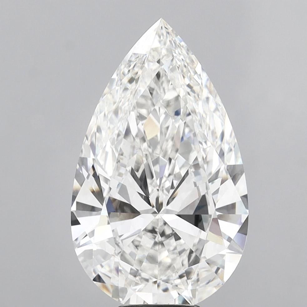 9.02ct Pear F VVS2 Lab-Grown Diamond