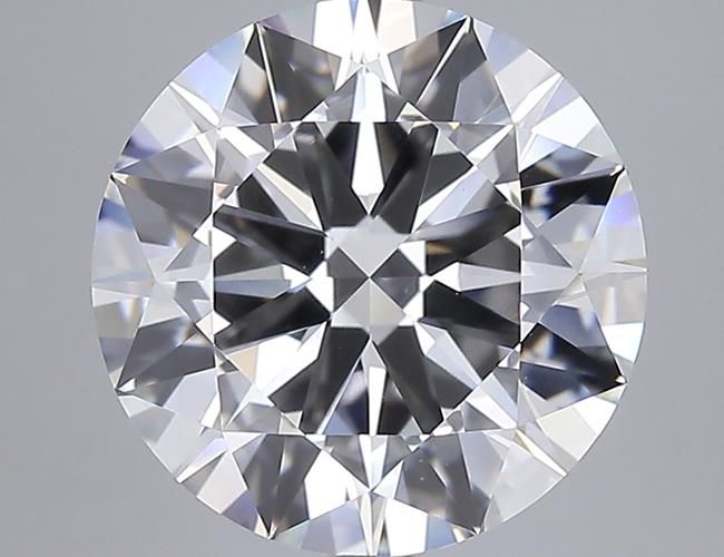 6.01ct Round F VVS2 Lab-Grown Diamond
