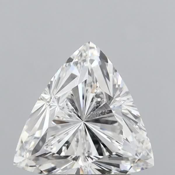 2.56ct Triangular E VVS2 Lab-Grown Diamond