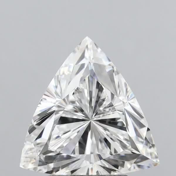 3.52ct Triangular E VVS2 Lab-Grown Diamond
