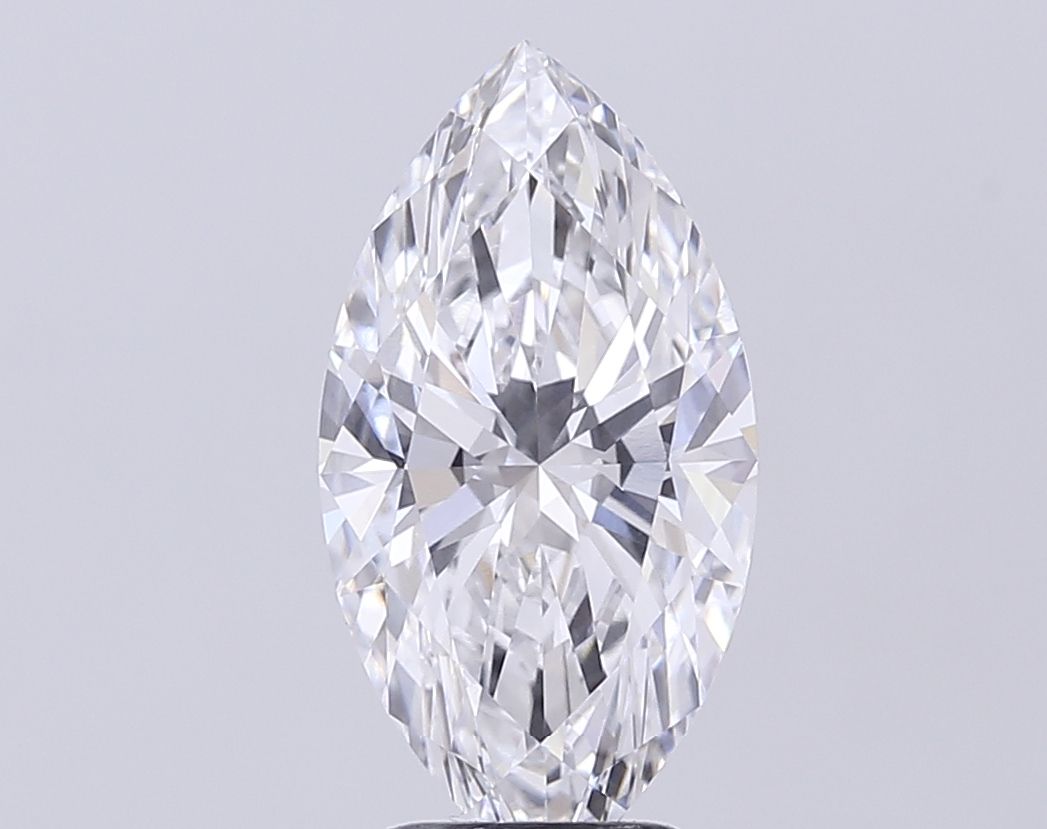 3.66ct Marquise D VVS2 Lab-Grown Diamond