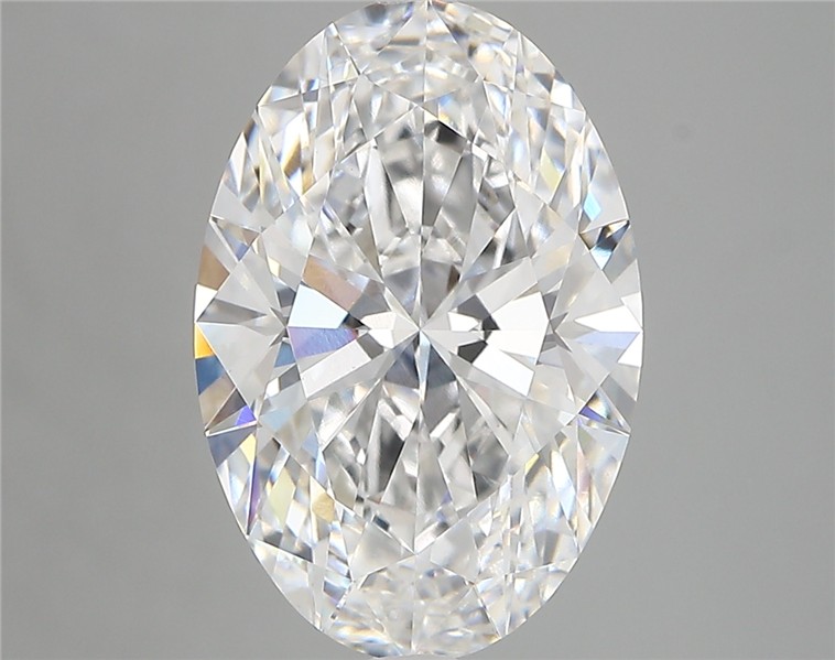 4.38ct Oval D VVS2 Lab-Grown Diamond