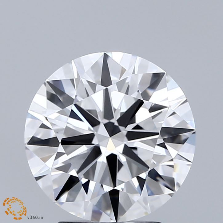 2.8ct Round E VVS2 Lab-Grown Diamond