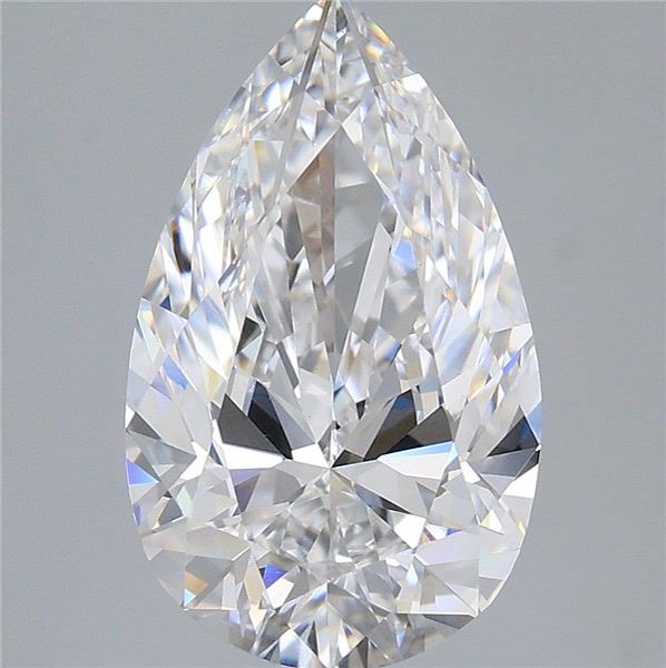 4.03ct Pear D VVS2 Lab-Grown Diamond