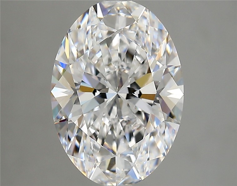 3.25ct Oval D FL Lab-Grown Diamond