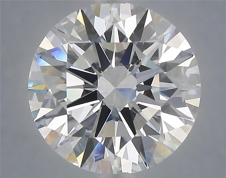 5ct Round F VVS2 Lab-Grown Diamond
