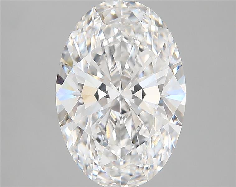 3.86ct Oval D VVS2 Lab-Grown Diamond