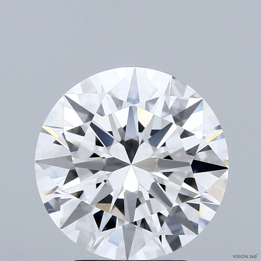 4ct Round F VS1 Lab-Grown Diamond