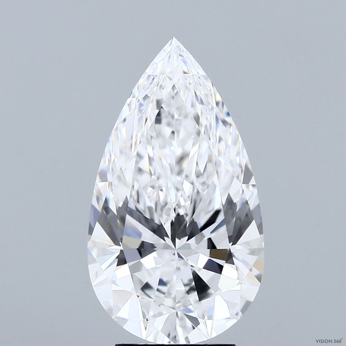 4.23ct Pear D VVS2 Lab-Grown Diamond