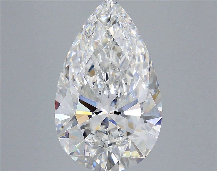7.52ct Pear F VVS2 Lab-Grown Diamond