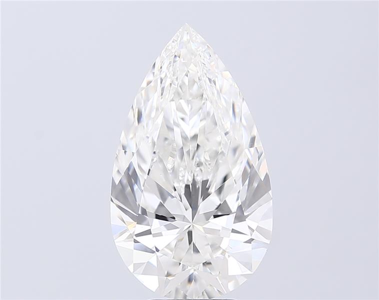 6.08ct Pear F VS1 Lab-Grown Diamond