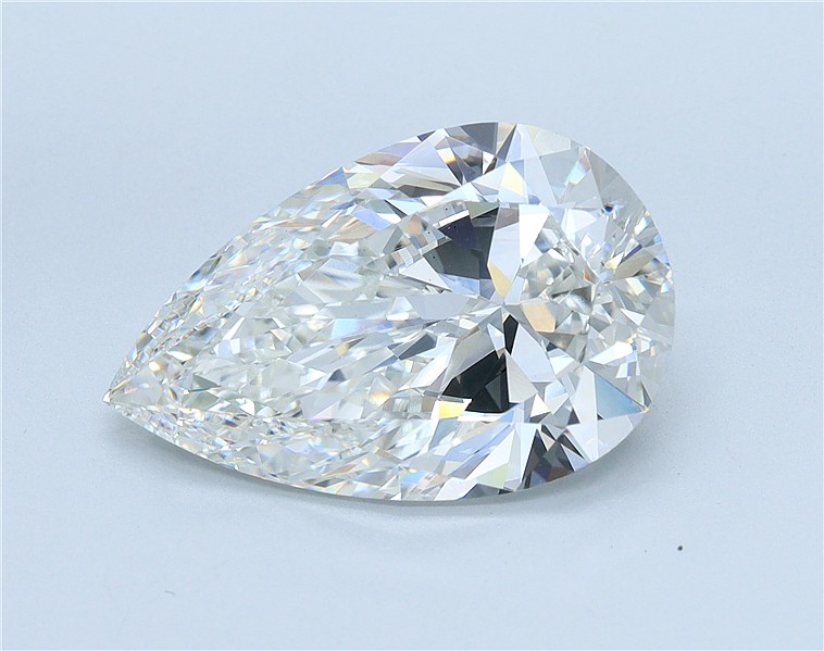 5ct Pear F VVS2 Lab-Grown Diamond