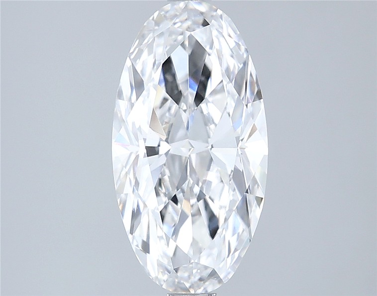 2.01ct Moval D VVS2 Lab-Grown Diamond