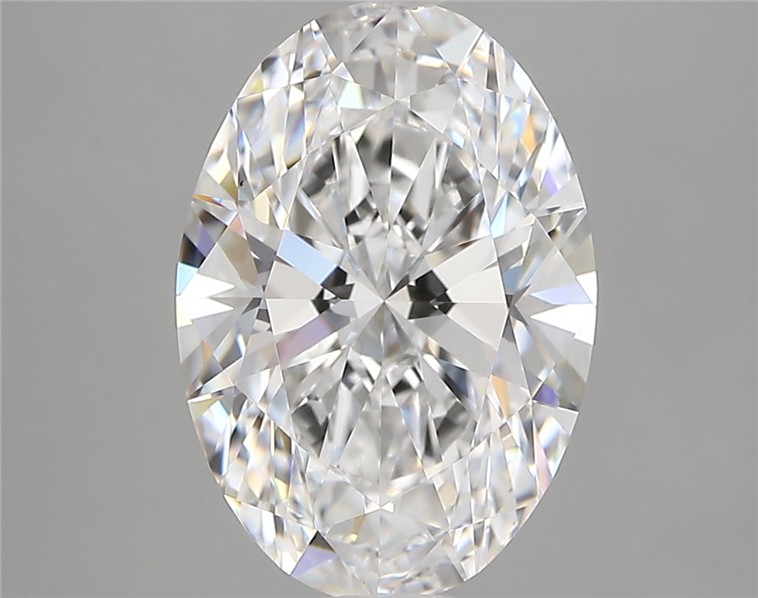 4ct Oval D FL Lab-Grown Diamond