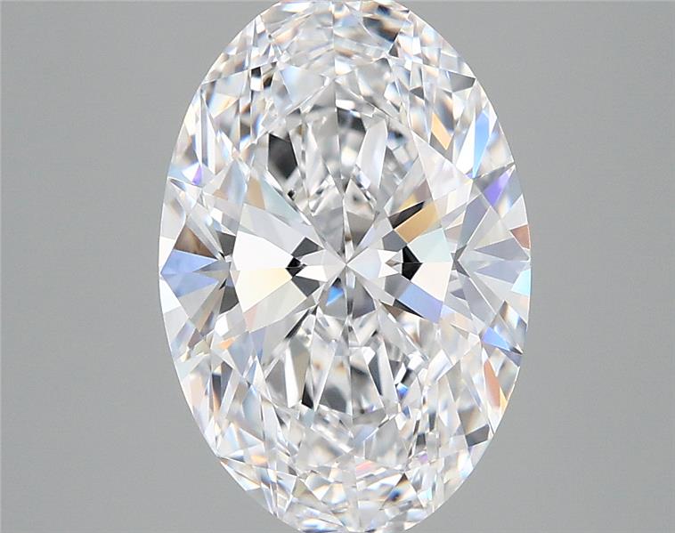 3ct Oval D FL Lab-Grown Diamond