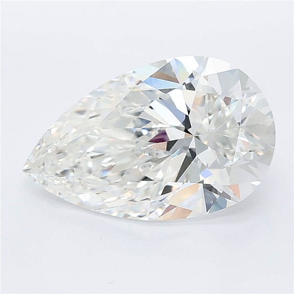 3.04ct Pear F VVS2 Lab-Grown Diamond