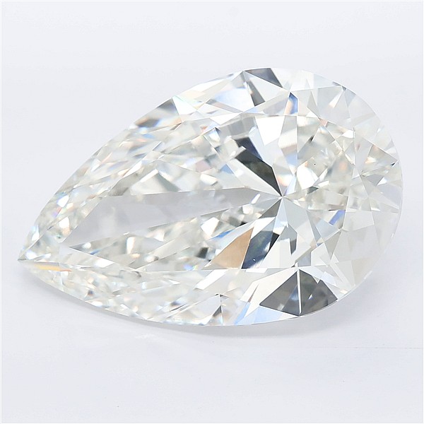 13.01 Carat PEAR Shape F Colour VVS2 Clarity  Cut - White Lab Diamond - 1891671