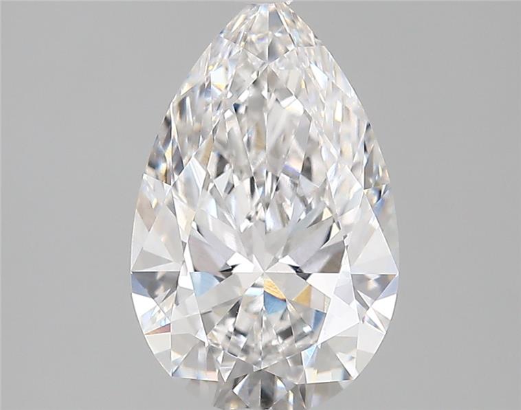 2.67ct Pear D VVS2 Lab-Grown Diamond