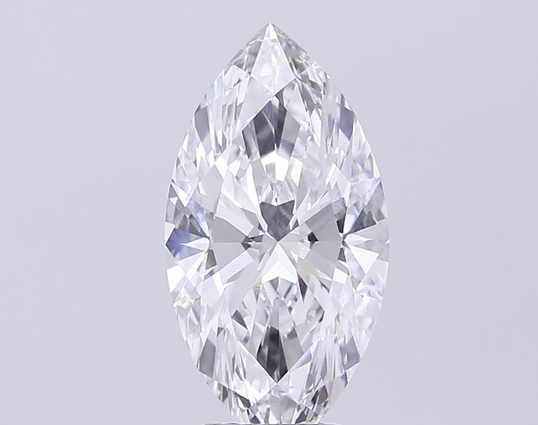 3.73ct Marquise D VVS2 Lab-Grown Diamond