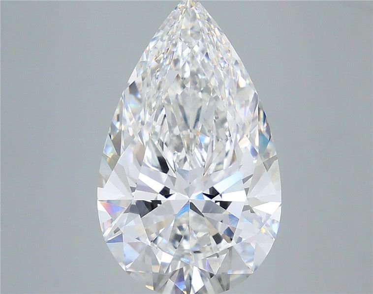 7.07ct Pear E VVS2 Lab-Grown Diamond