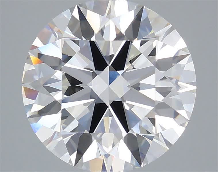 4.55ct Round F VVS2 Lab-Grown Diamond