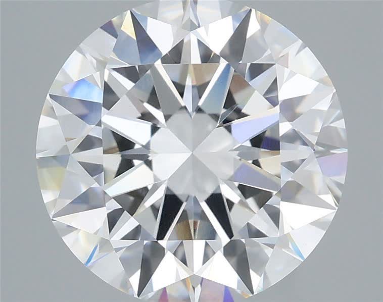 4.55ct Round F VVS2 Lab-Grown Diamond