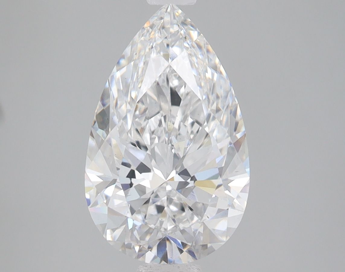 2.46ct Pear D VS2 Lab-Grown Diamond
