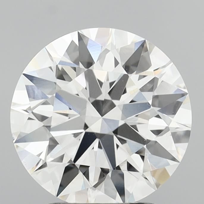 2.57ct Round F VVS2 Lab-Grown Diamond