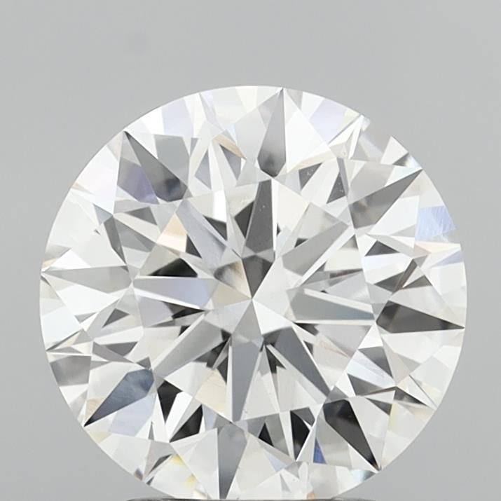 2.57ct Round F VVS2 Lab-Grown Diamond