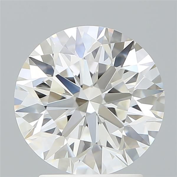 2.5ct Round F VVS2 Lab-Grown Diamond