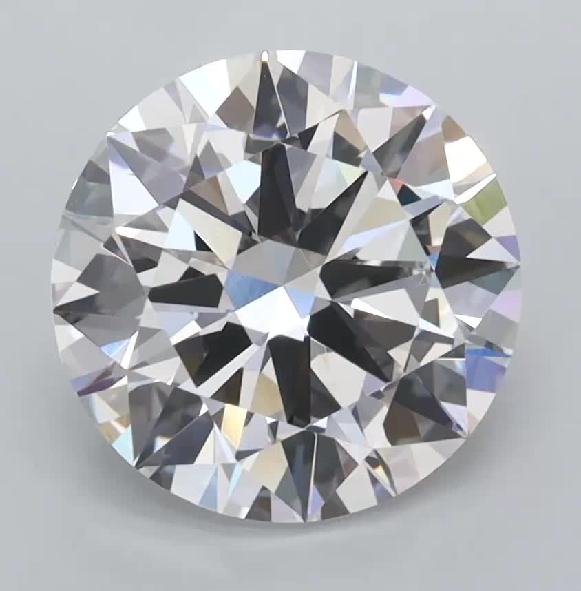 2.87ct Round E VVS1 Lab-Grown Diamond