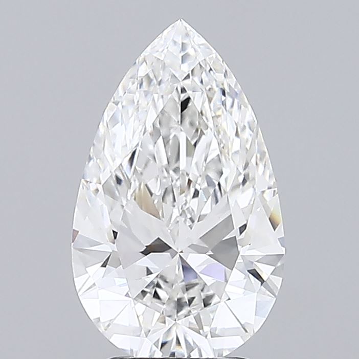 3.08ct Pear D VVS1 Lab-Grown Diamond