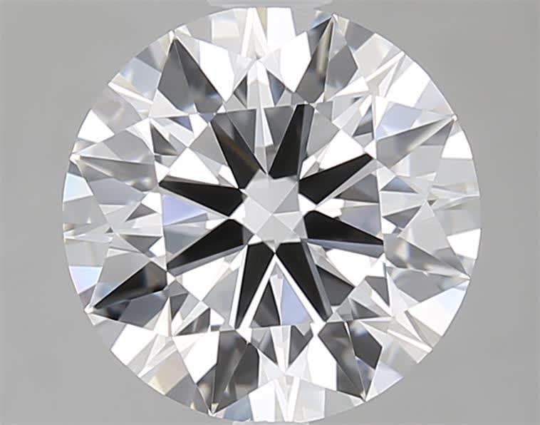 2.51ct Round D VVS2 Lab-Grown Diamond