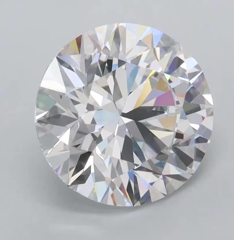 2.42ct Round D VVS1 Lab-Grown Diamond